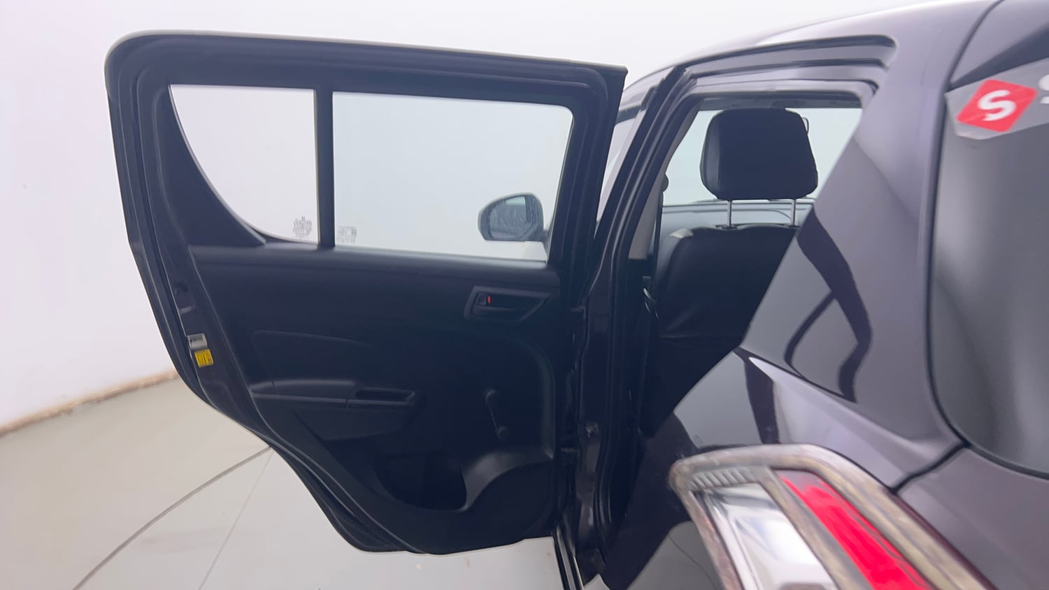 Used 2015 Maruti Suzuki Swift LXi Petrol Manual interior LEFT REAR DOOR OPEN VIEW