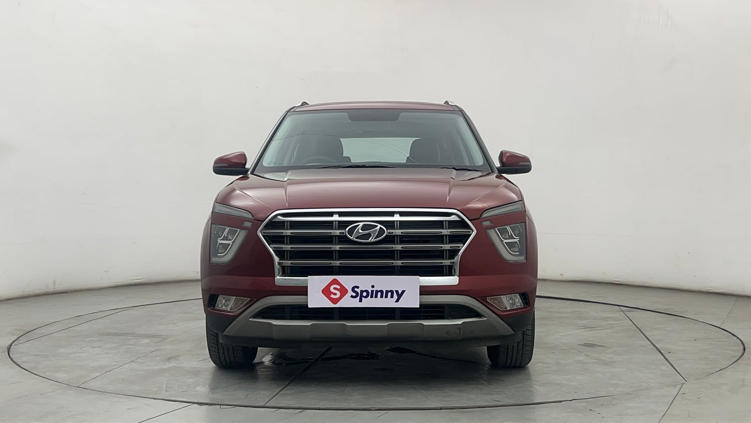 Used 2021 Hyundai Creta SX 1.5 Petrol IVT Petrol Automatic exterior FRONT VIEW