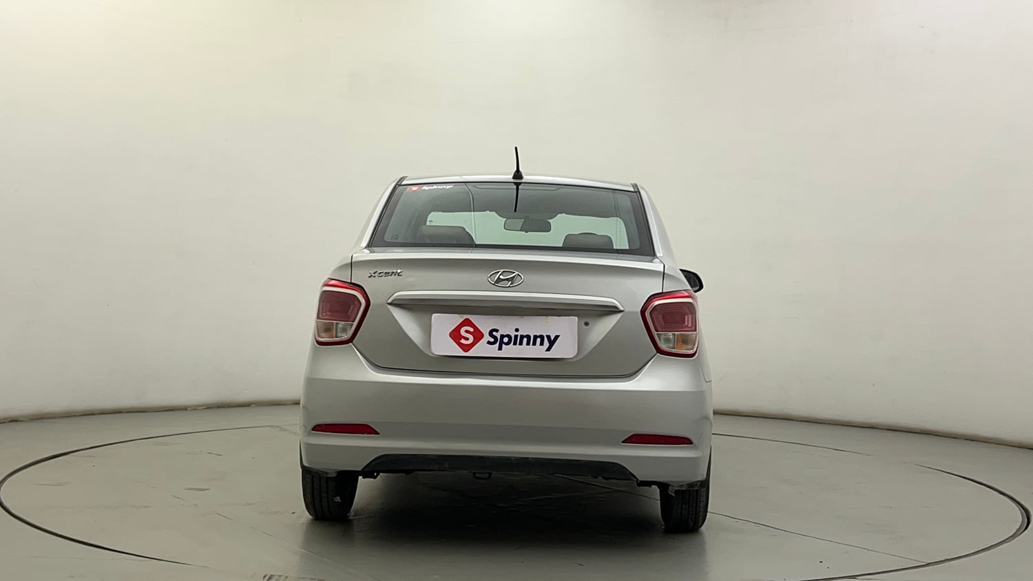 Used 2014 Hyundai Xcent Base 1.2 Petrol Manual exterior BACK VIEW