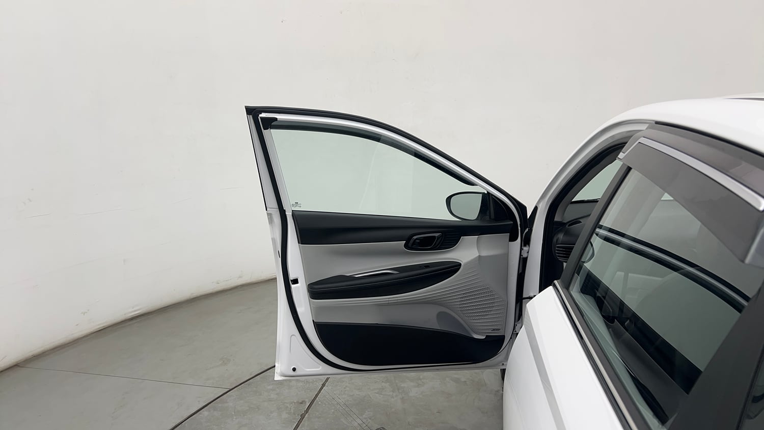 Used 2025 Hyundai New i20 Asta (O) 1.2 MT Petrol Manual interior LEFT FRONT DOOR OPEN VIEW