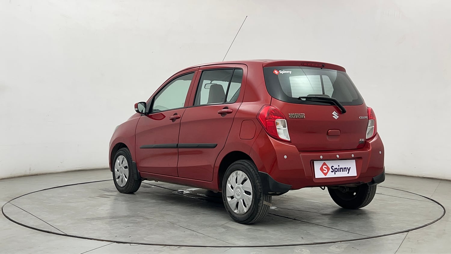 Used 2016 Maruti Suzuki Celerio ZXI (O) AMT Petrol Automatic exterior LEFT REAR CORNER VIEW