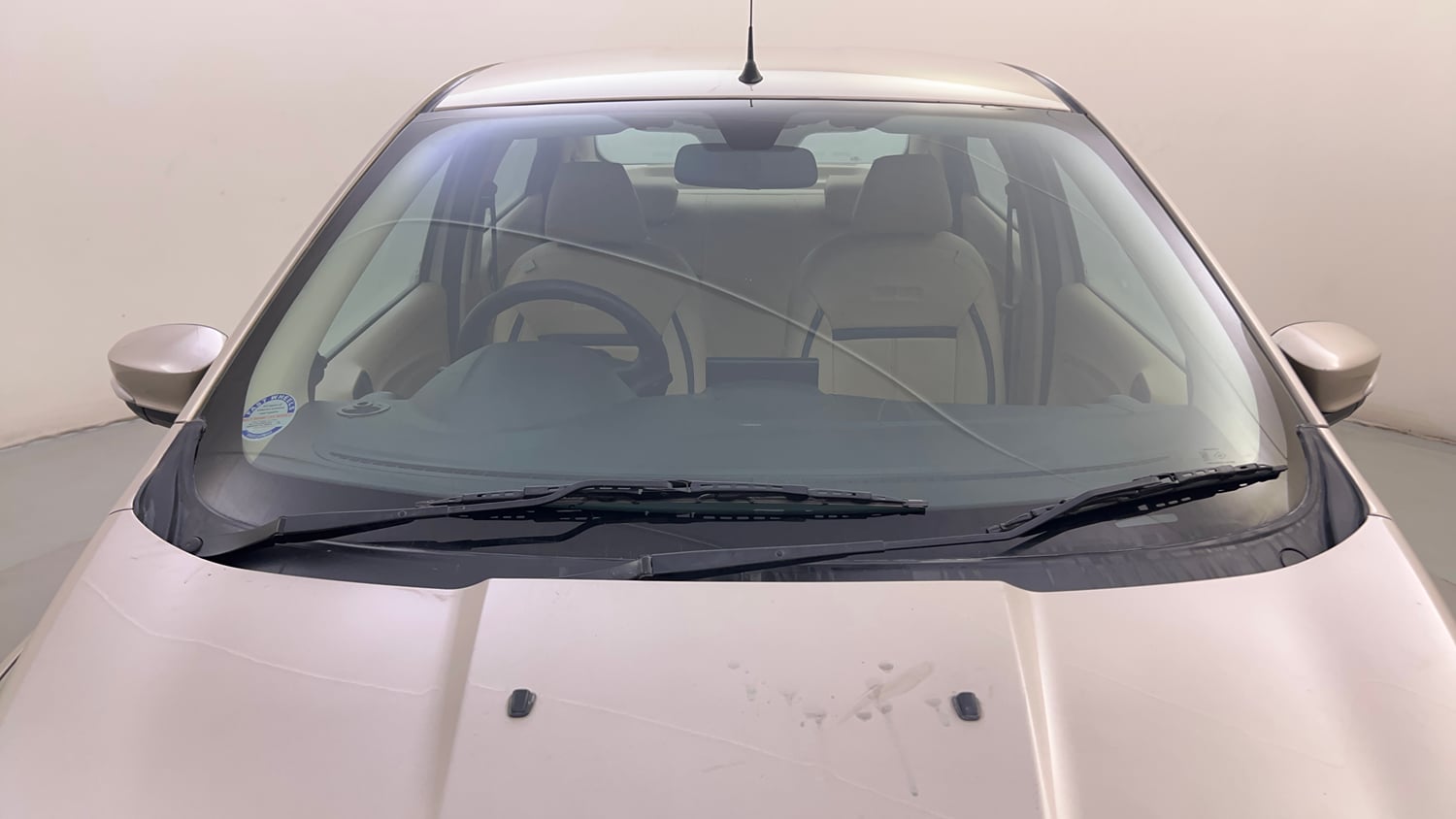 Used 2020 Ford Figo Aspire Titanium1.5 TDCi Diesel Manual exterior FRONT WINDSHIELD VIEW
