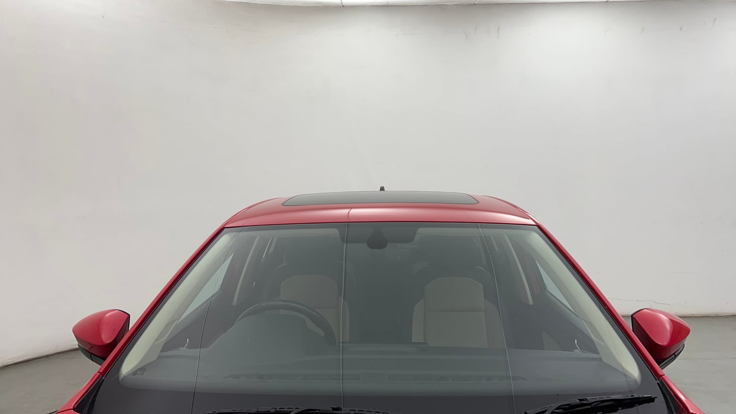 Used 2022 Skoda Slavia Style 1.0L TSI AT Petrol Automatic exterior FRONT WINDSHIELD VIEW