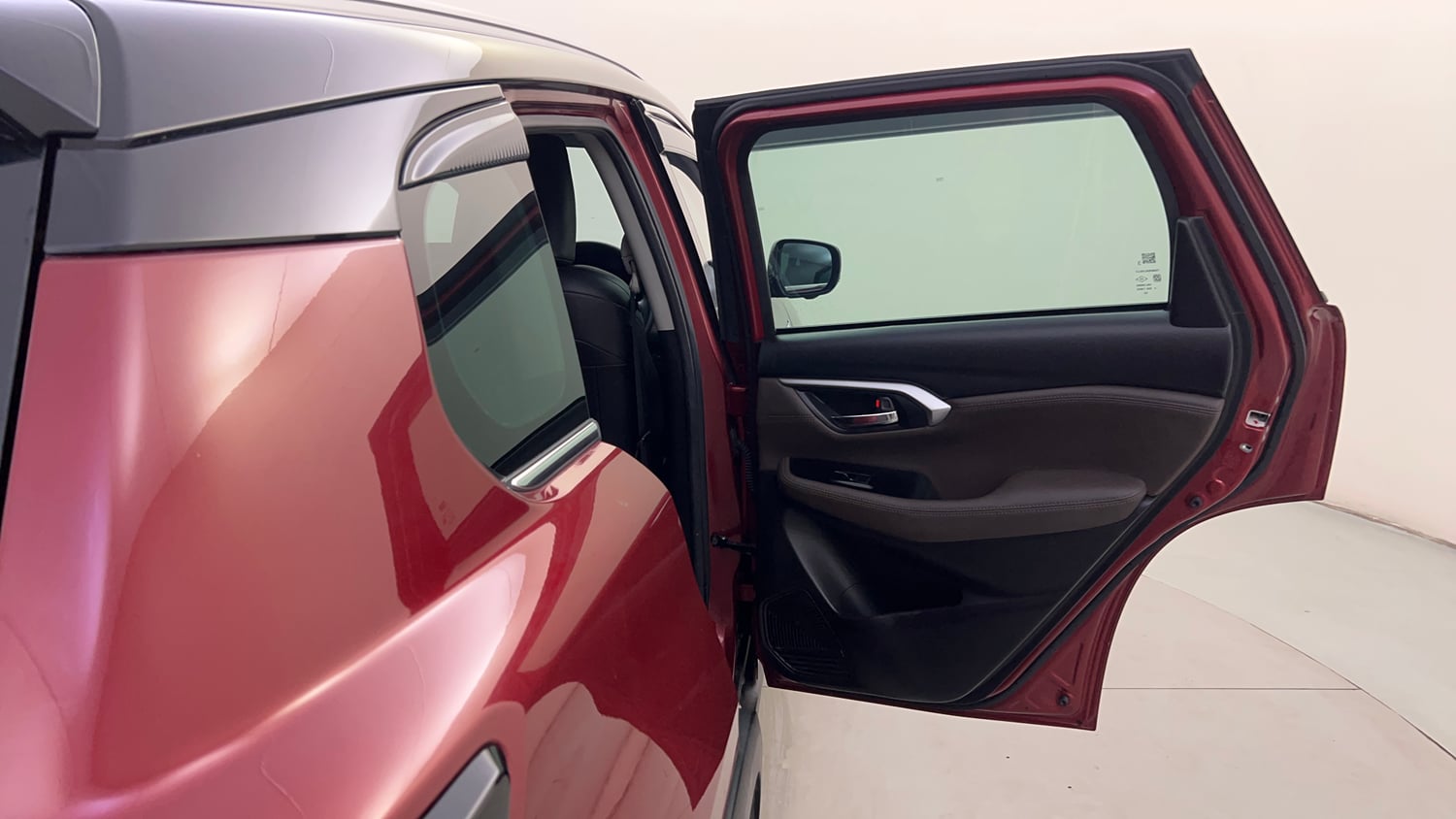 Used 2024 Toyota Urban Cruiser Hyryder V Hybrid Dual Tone Hybrid Automatic interior RIGHT REAR DOOR OPEN VIEW