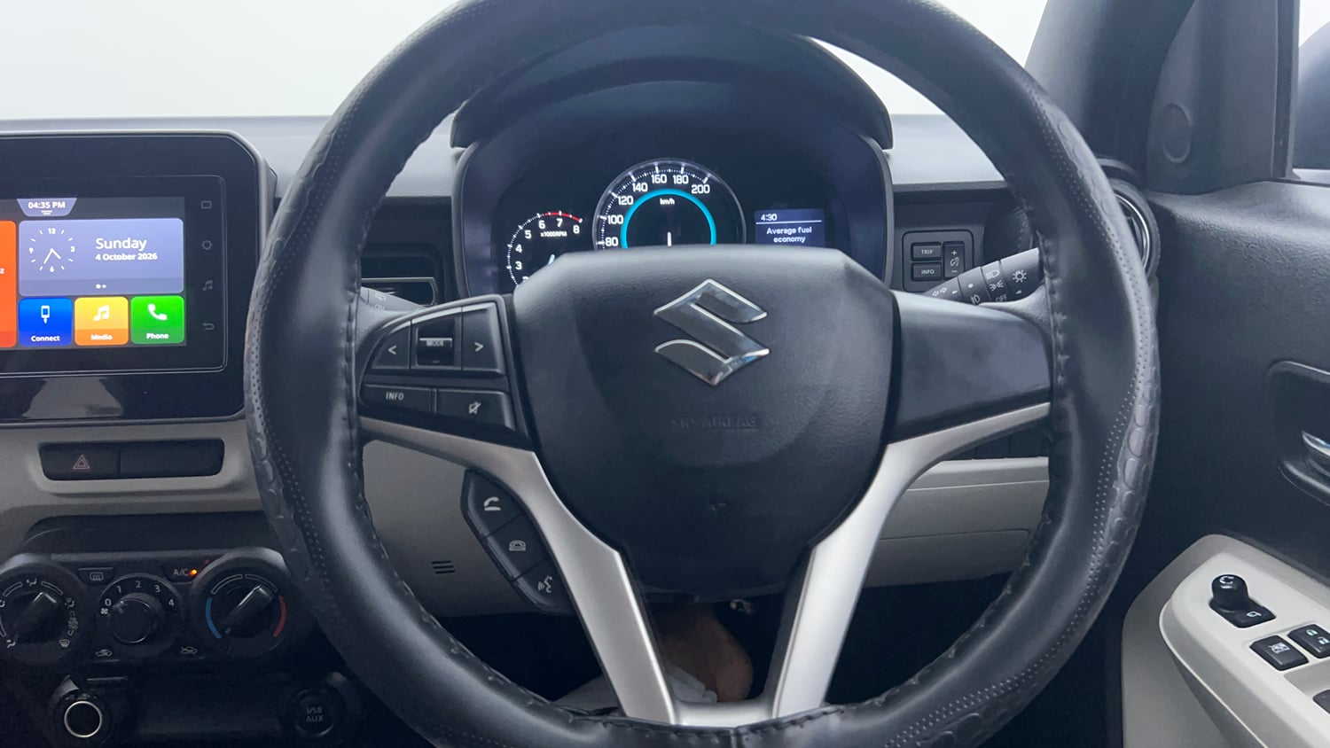 Used 2023 Maruti Suzuki Ignis Zeta 1.2 MT Petrol Manual interior STEERING VIEW