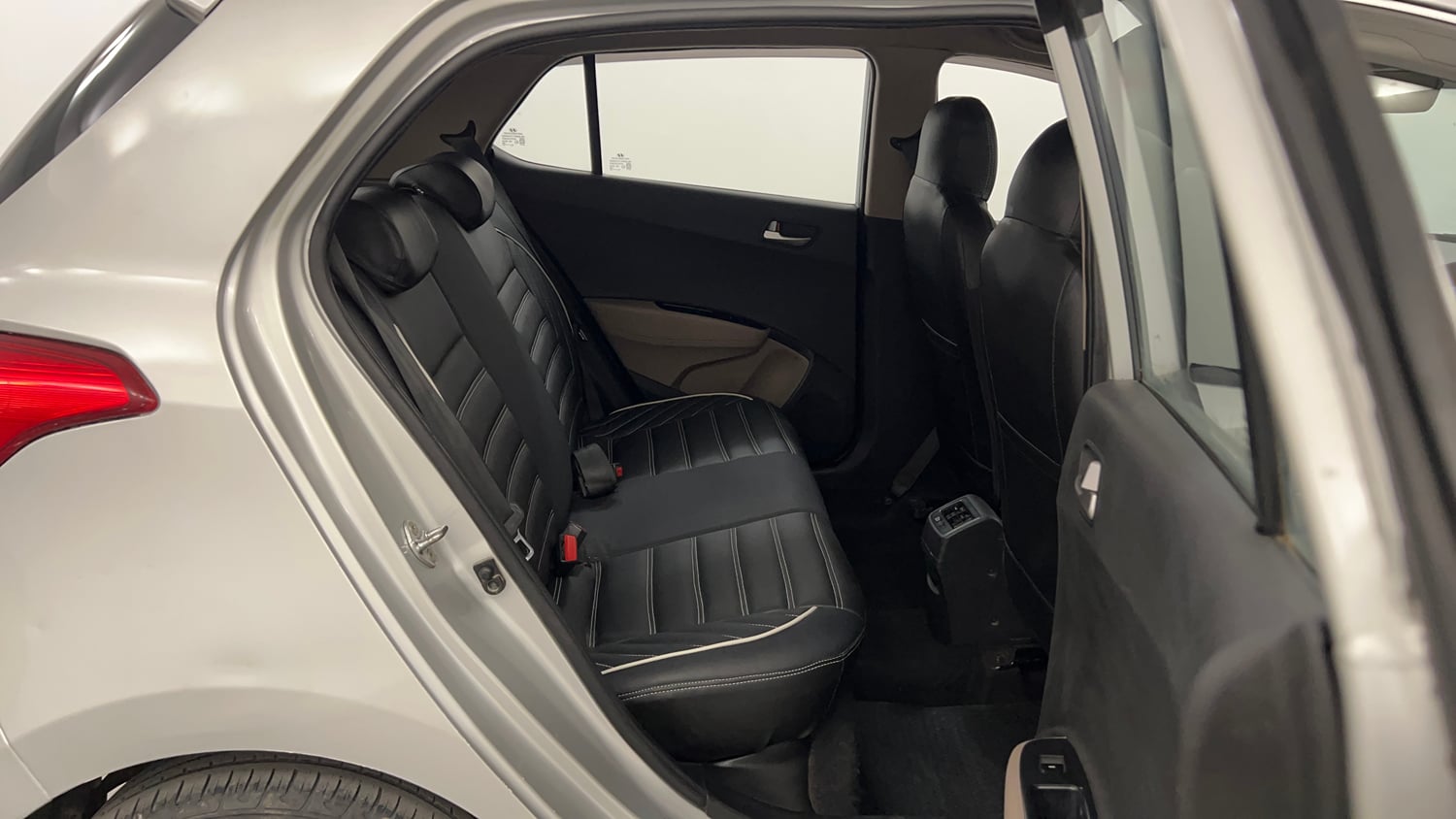 Used 2016 Hyundai Grand i10 Asta AT 1.2 Kappa VTVT Petrol Automatic interior RIGHT SIDE REAR DOOR CABIN VIEW