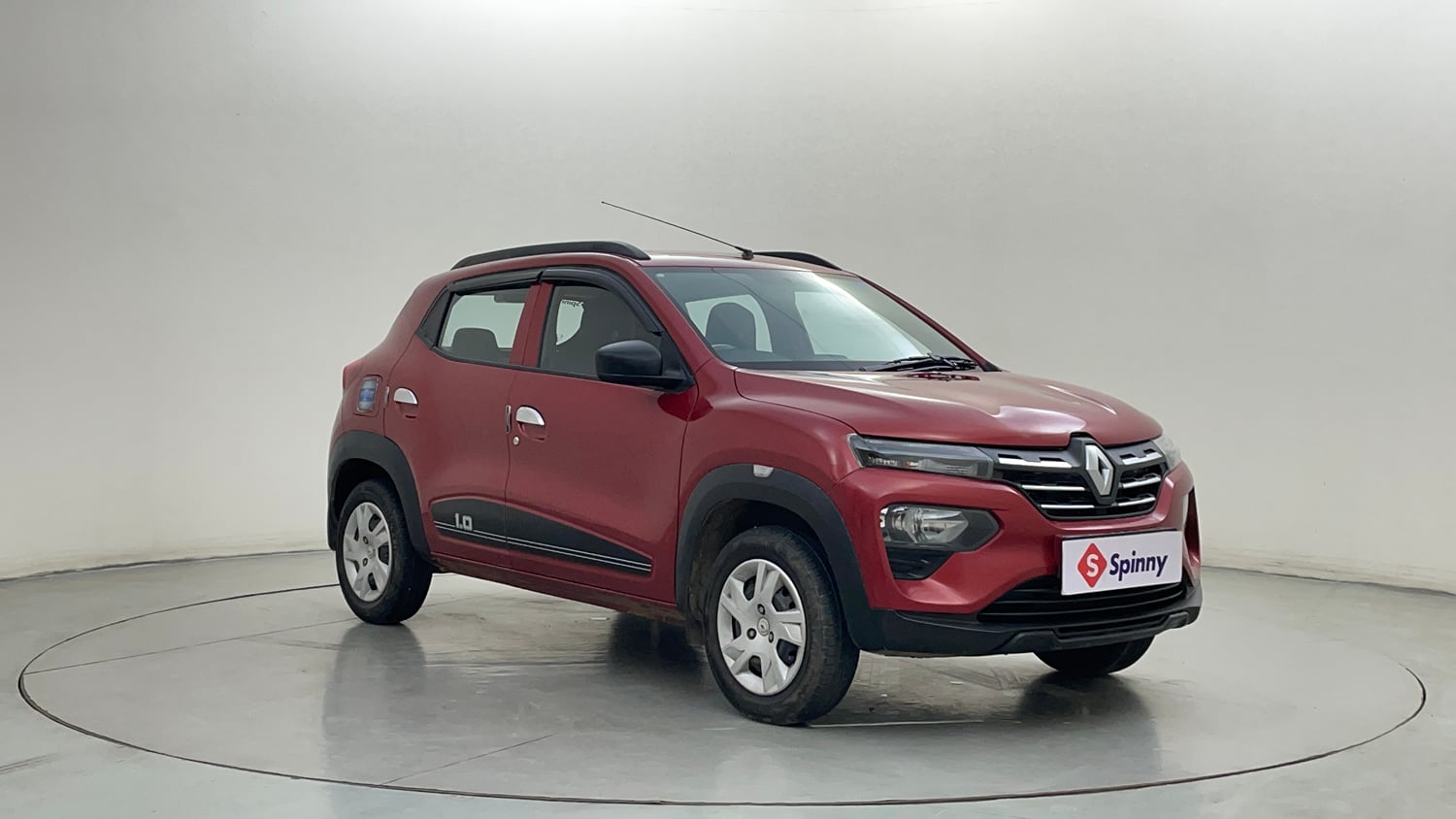 Used 2024 Renault Kwid RXL(O) 1.0 Petrol Manual exterior RIGHT FRONT CORNER VIEW