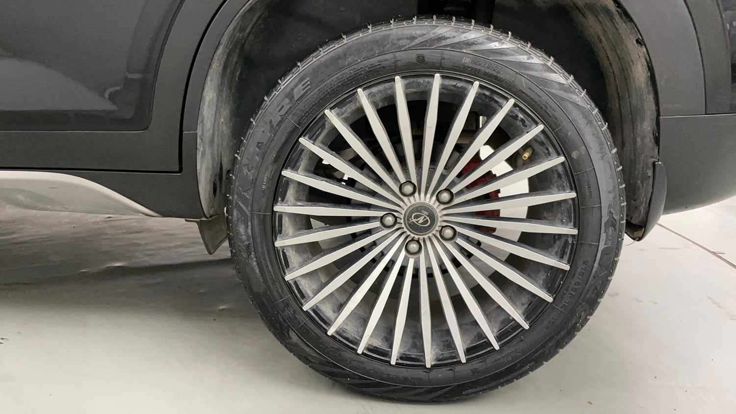 Used 2021 Hyundai Creta SX 1.5 Petrol Petrol Manual tyres LEFT REAR TYRE RIM VIEW