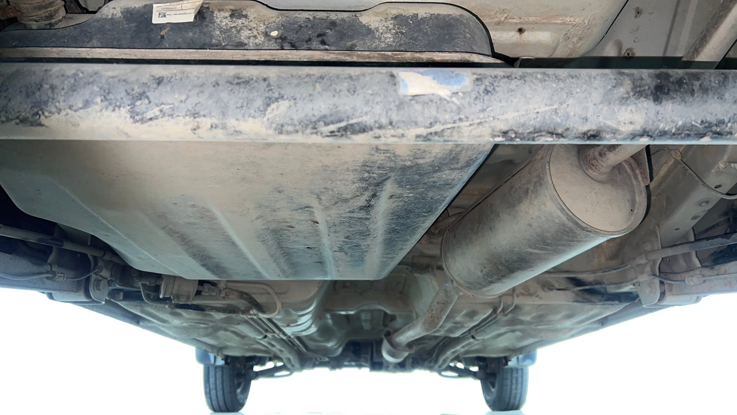 Used 2020 Maruti Suzuki Alto 800 LXi CNG Cng Manual extra REAR UNDERBODY VIEW (TAKEN FROM REAR)