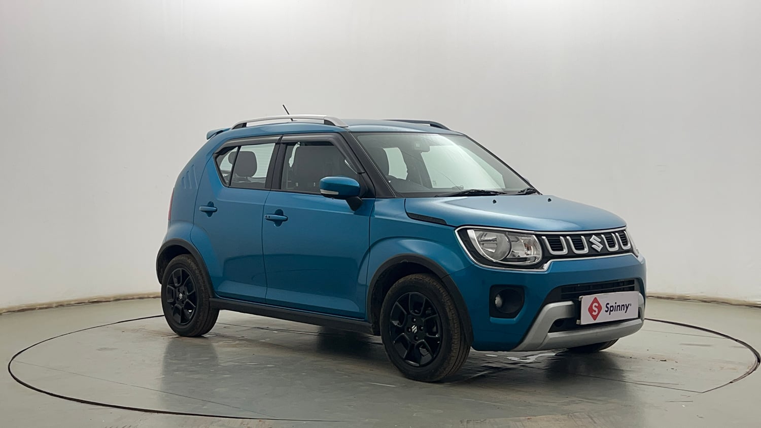 Used 2023 Maruti Suzuki Ignis Zeta 1.2 MT Petrol Manual exterior RIGHT FRONT CORNER VIEW