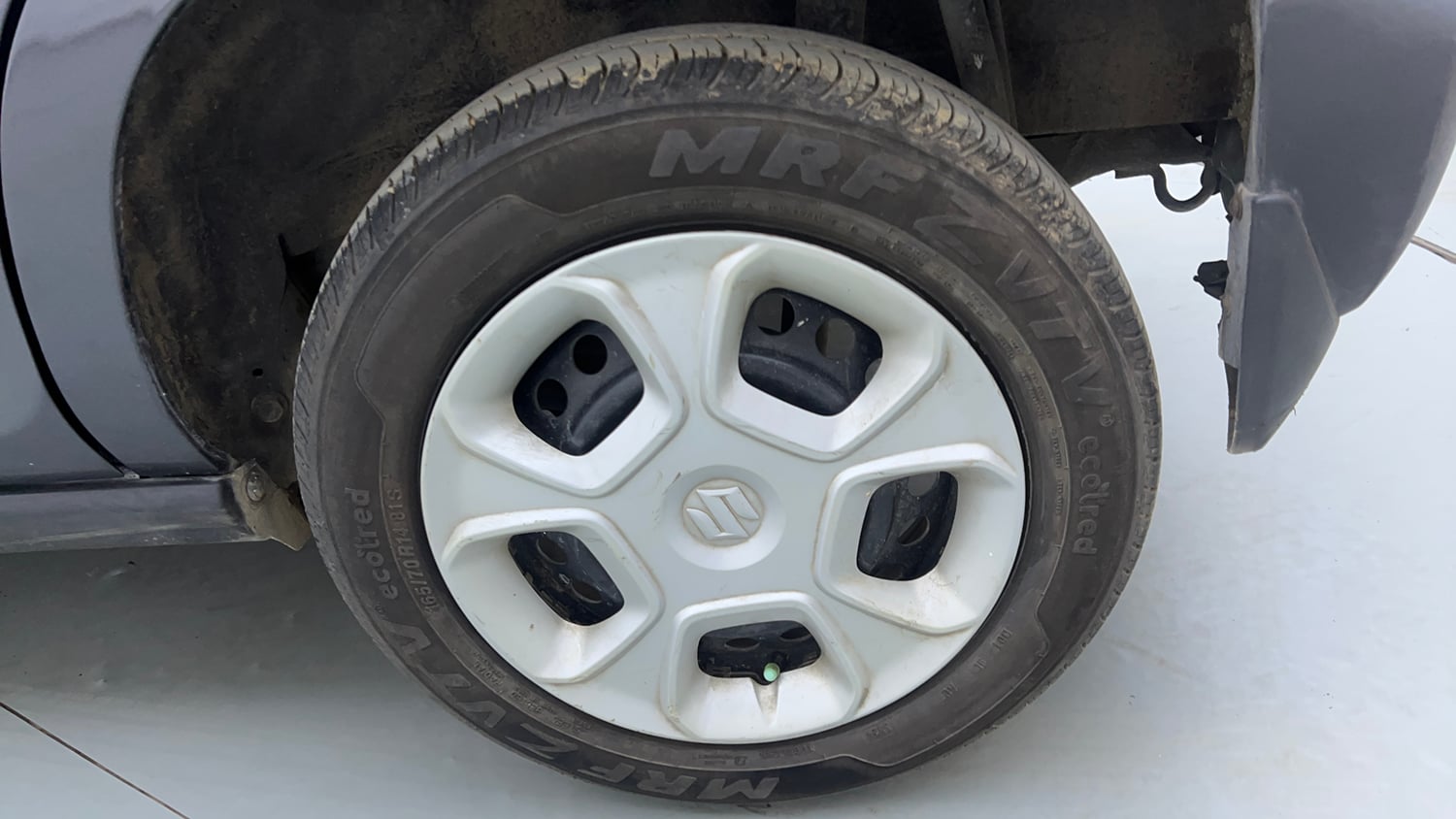 Used 2020 Maruti Suzuki S-Presso VXi Petrol Manual tyres LEFT REAR TYRE RIM VIEW