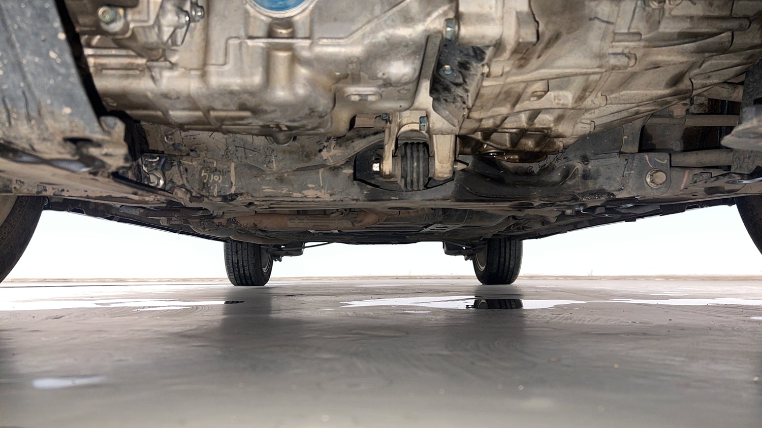 Used 2019 Honda WR-V VX MT Petrol Petrol Manual extra FRONT LEFT UNDERBODY VIEW