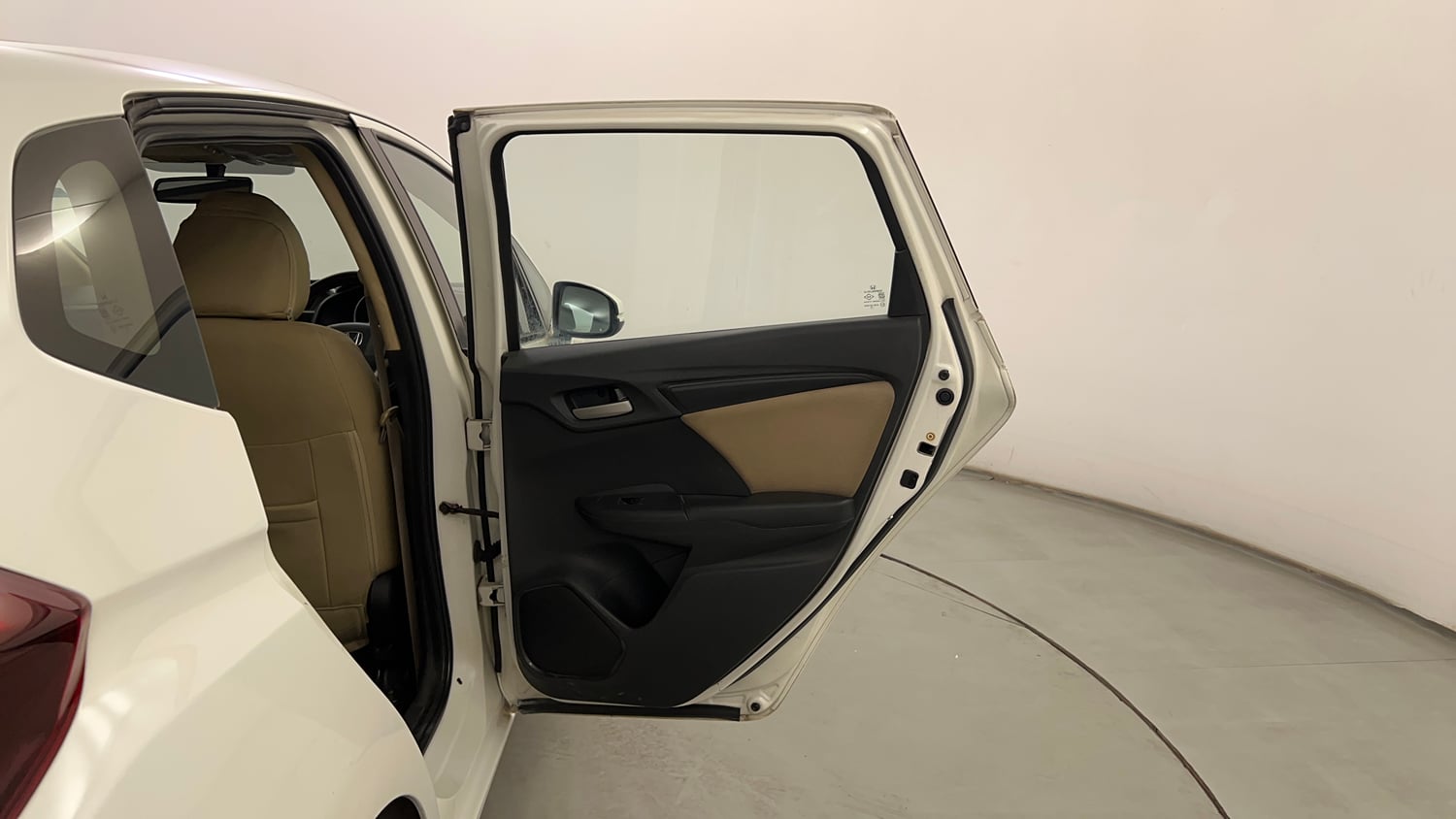 Used 2015 Honda Jazz SV Petrol Petrol Manual interior RIGHT REAR DOOR OPEN VIEW