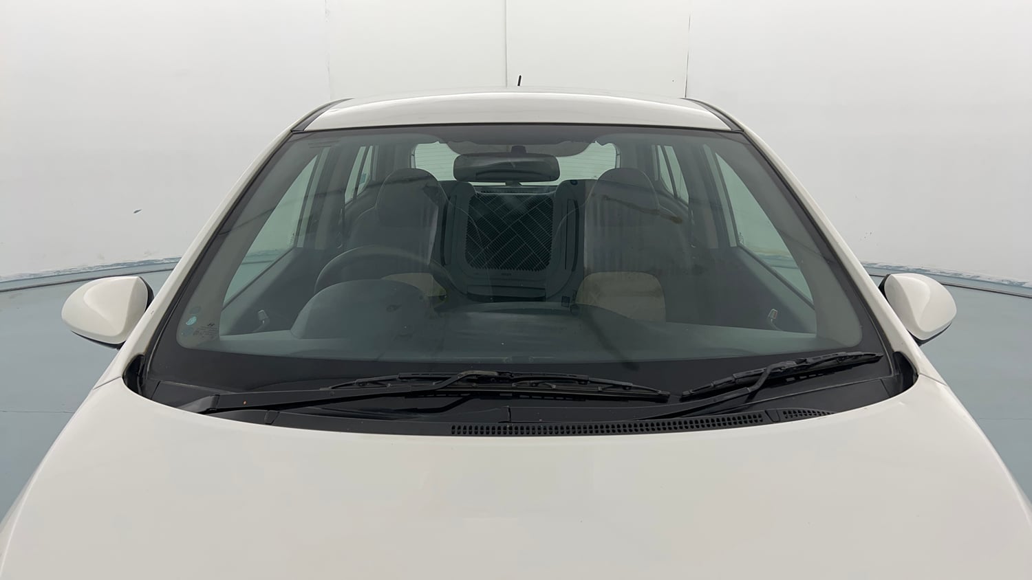 Used 2018 Hyundai Grand i10 Sportz 1.2 Kappa VTVT Petrol Manual exterior FRONT WINDSHIELD VIEW