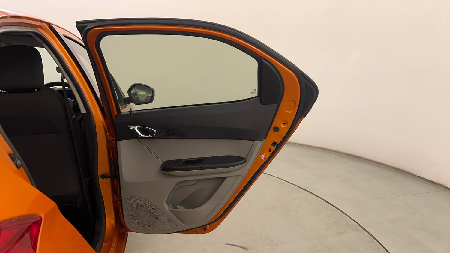 Used 2019 Tata Tiago Revotron XZA Plus Petrol Automatic interior RIGHT REAR DOOR OPEN VIEW