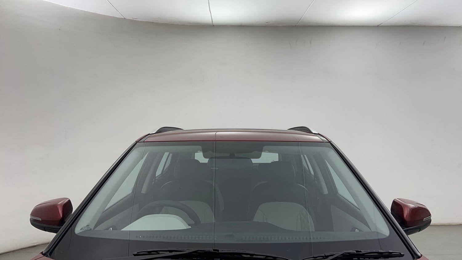Used 2021 Hyundai Creta SX 1.5 Petrol IVT Petrol Automatic exterior FRONT WINDSHIELD VIEW