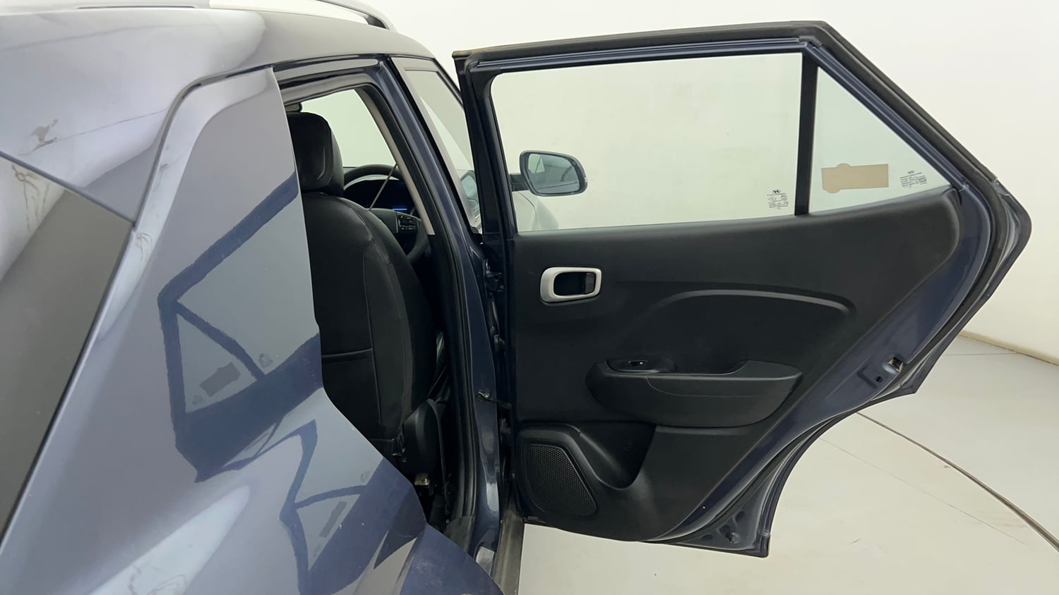 Used 2019 Hyundai Venue SX Plus 1.0 Turbo DCT Petrol Automatic interior RIGHT REAR DOOR OPEN VIEW