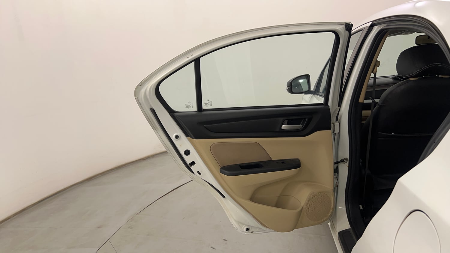 Used 2022 Honda Amaze S CVT 1.2 Petrol Petrol Automatic interior LEFT REAR DOOR OPEN VIEW