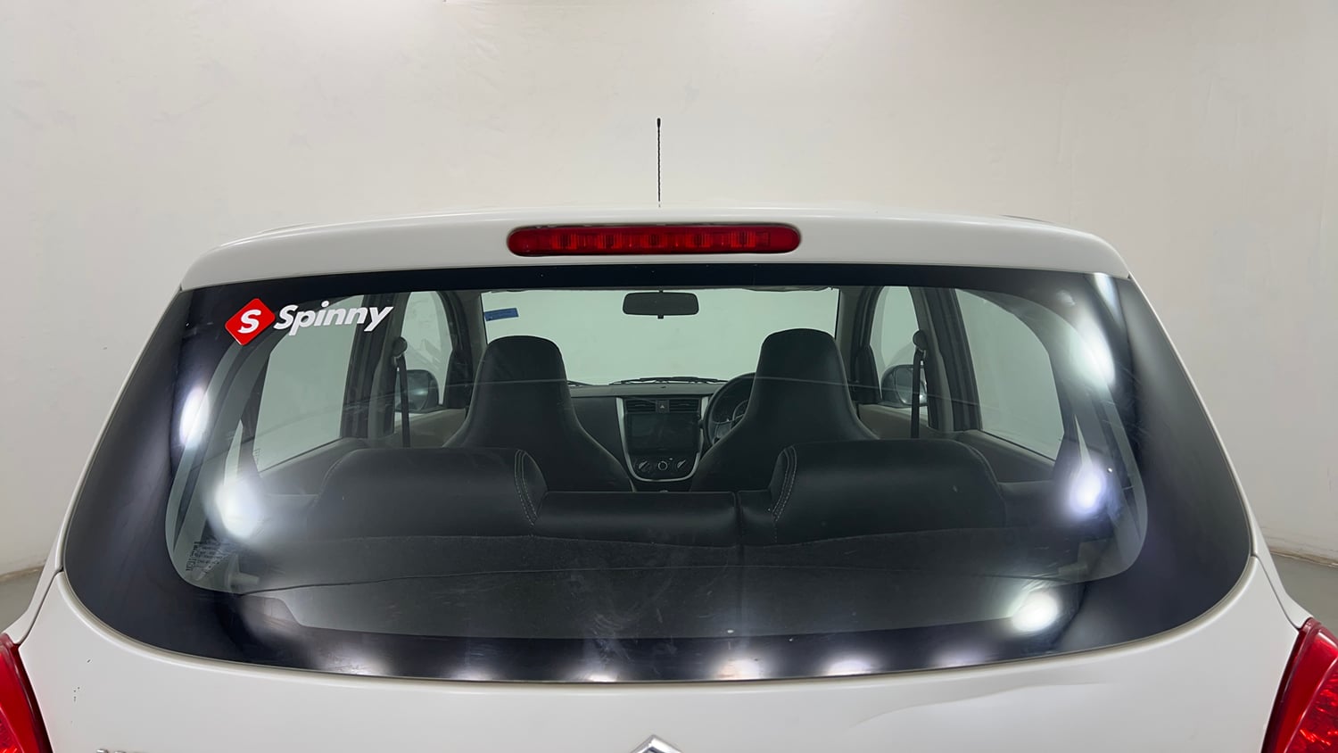 Used 2015 Maruti Suzuki Celerio VXi AMT Petrol Automatic exterior BACK WINDSHIELD VIEW