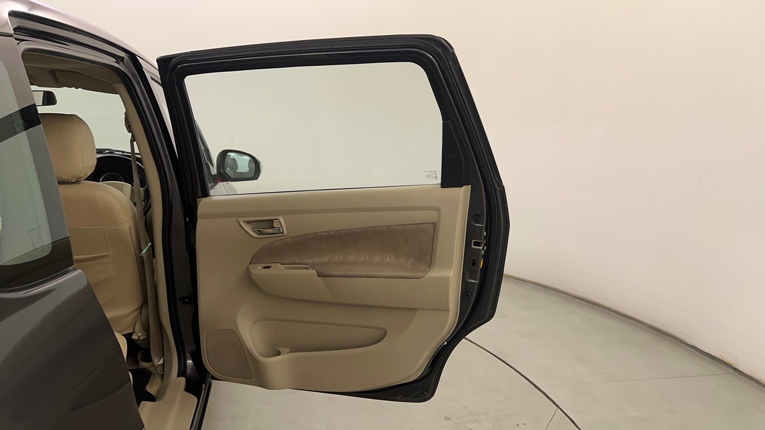 Used 2013 Maruti Suzuki Ertiga Vxi Petrol Manual interior RIGHT REAR DOOR OPEN VIEW