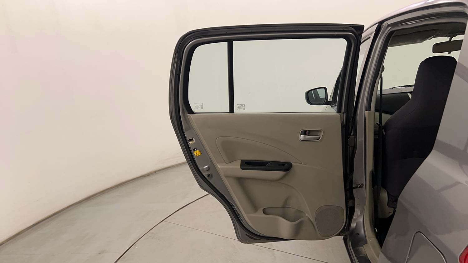 Used 2015 Maruti Suzuki Celerio VXi AMT Petrol Automatic interior LEFT REAR DOOR OPEN VIEW