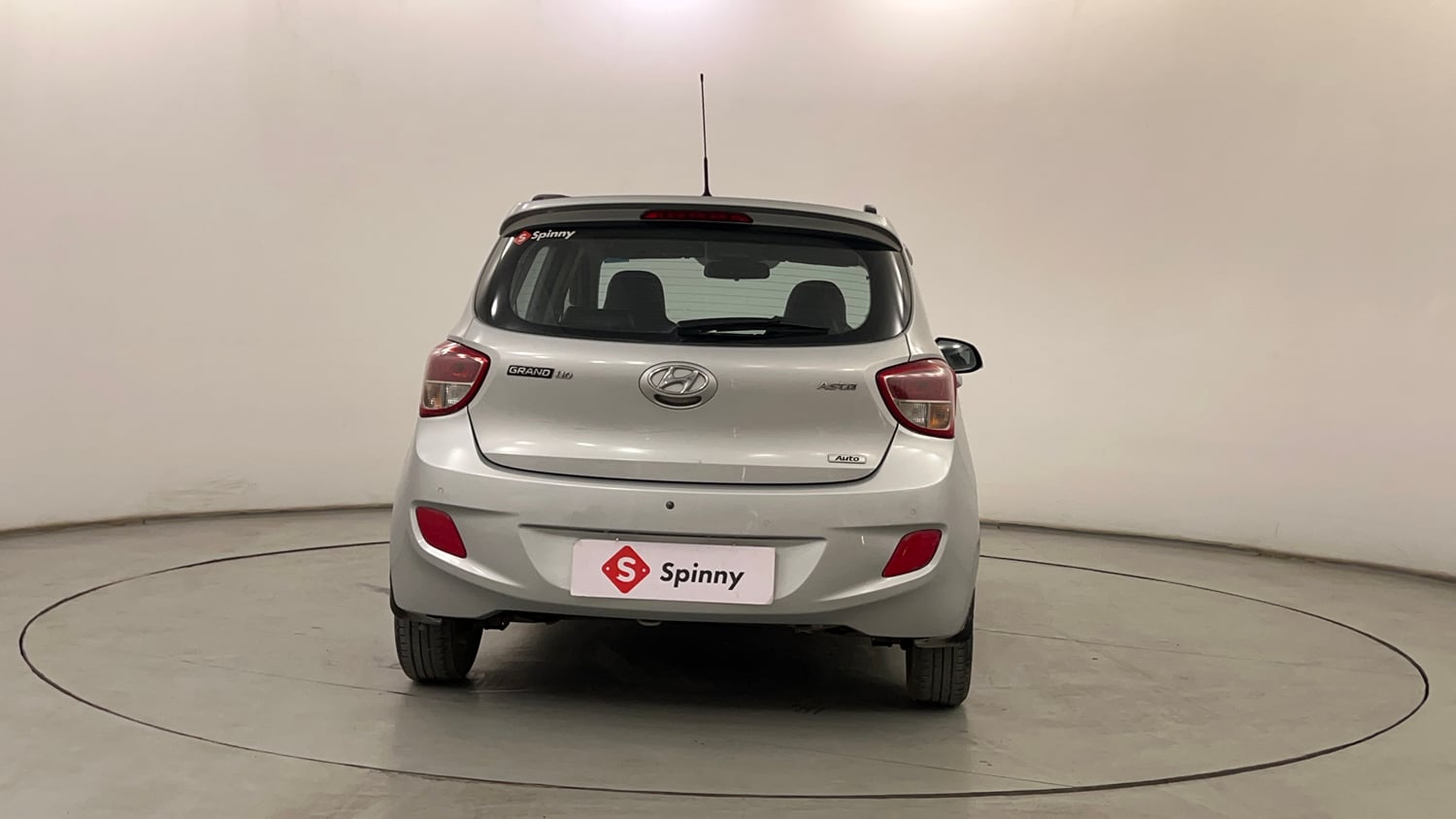Used 2016 Hyundai Grand i10 Asta AT 1.2 Kappa VTVT Petrol Automatic exterior BACK VIEW