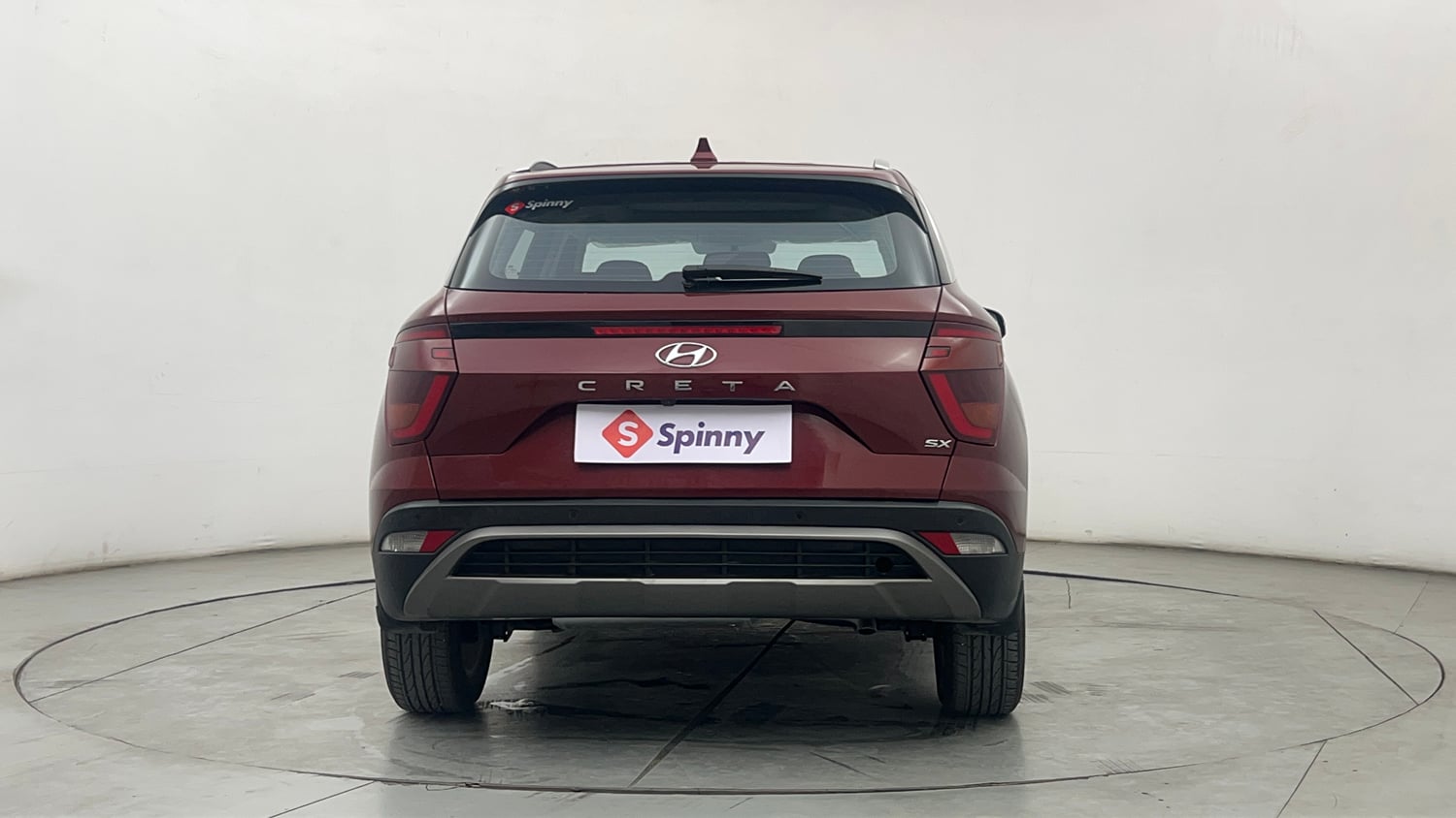 Used 2021 Hyundai Creta SX 1.5 Petrol IVT Petrol Automatic exterior BACK VIEW