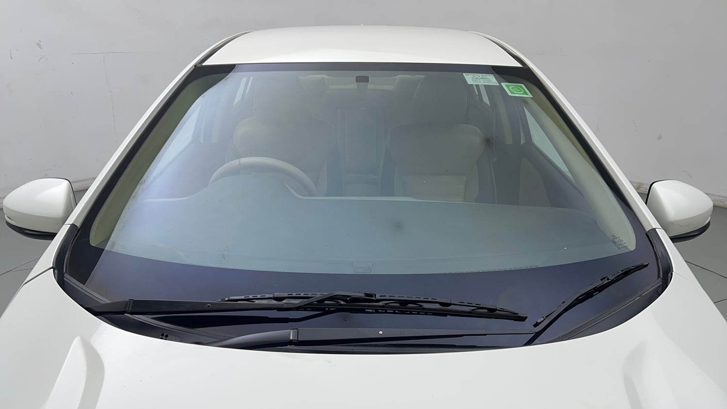 Used 2017 Honda City V Petrol Manual exterior FRONT WINDSHIELD VIEW