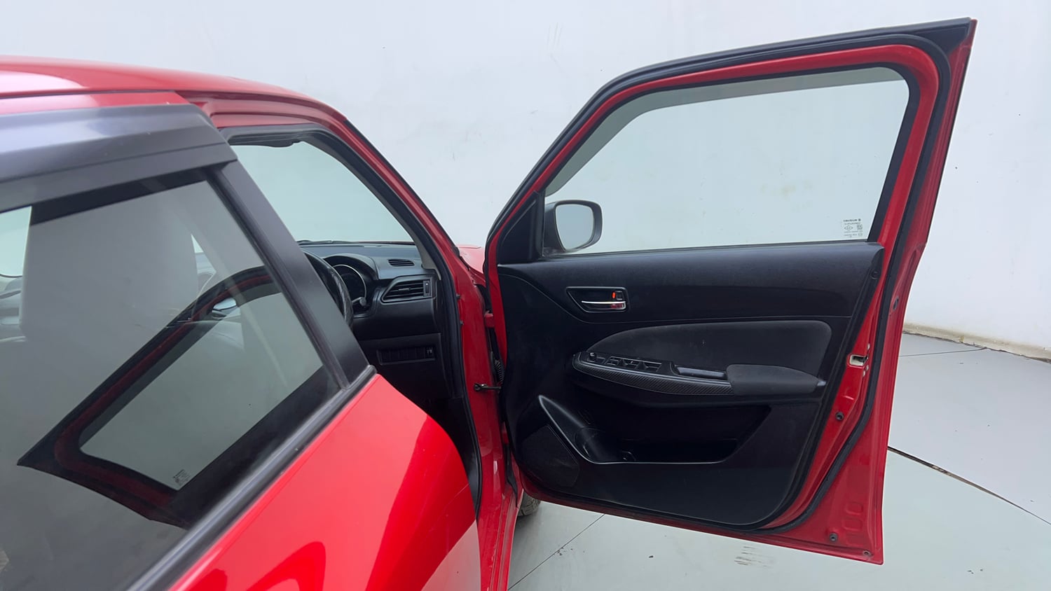 Used 2019 Maruti Suzuki Swift VXi AMT Petrol Automatic interior RIGHT FRONT DOOR OPEN VIEW