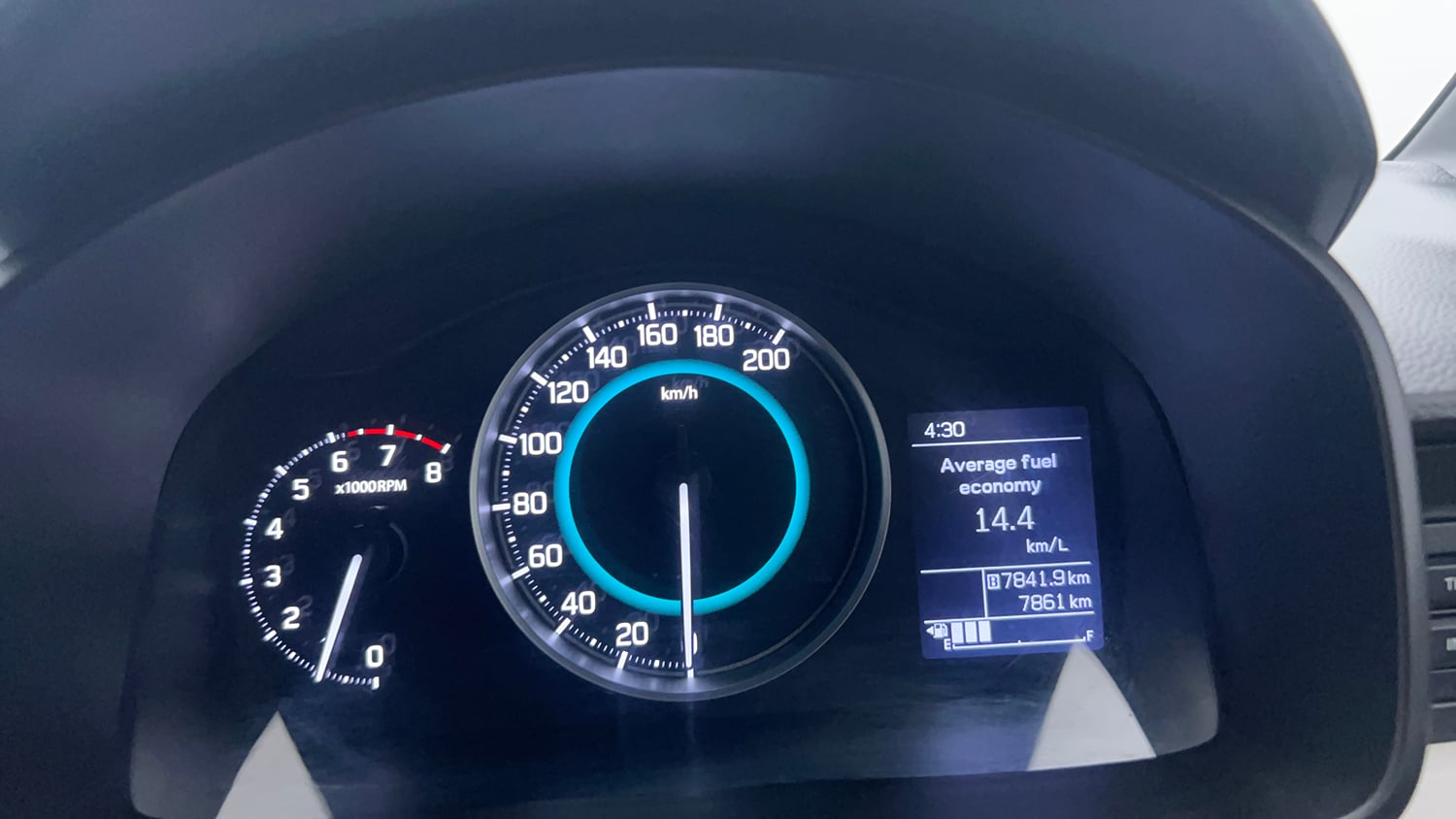 Used 2023 Maruti Suzuki Ignis Zeta 1.2 MT Petrol Manual interior CLUSTERMETER VIEW
