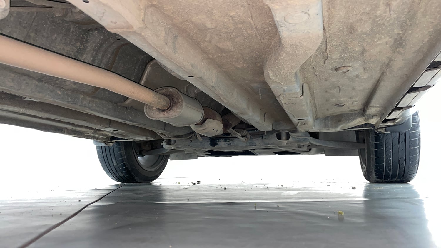 Used 2021 Hyundai Creta SX 1.5 Petrol Petrol Manual extra REAR RIGHT UNDERBODY VIEW