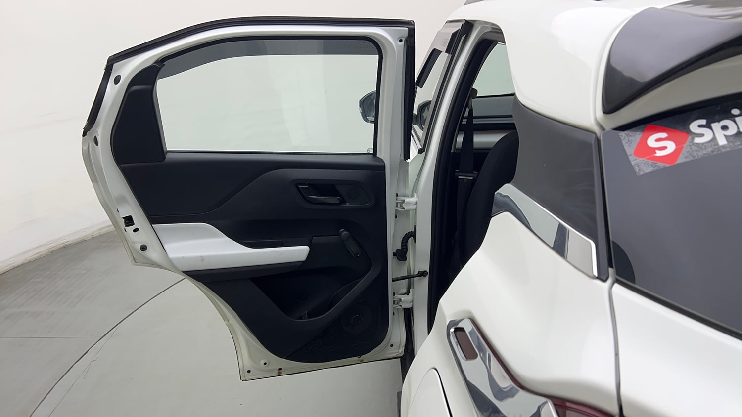 Used 2025 Tata Punch Pure CNG Cng Manual interior LEFT REAR DOOR OPEN VIEW