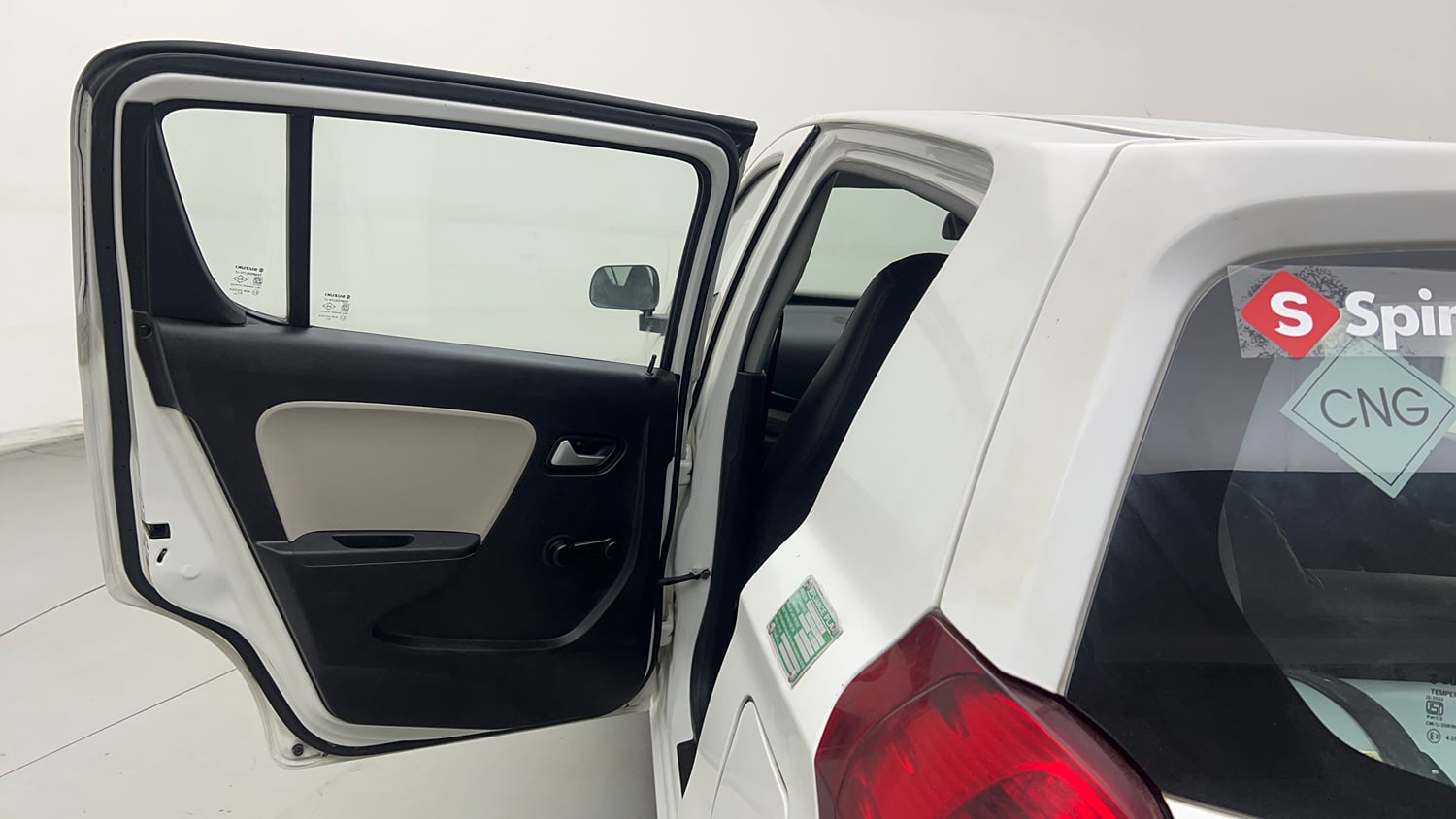 Used 2020 Maruti Suzuki Alto 800 LXi CNG Cng Manual interior LEFT REAR DOOR OPEN VIEW