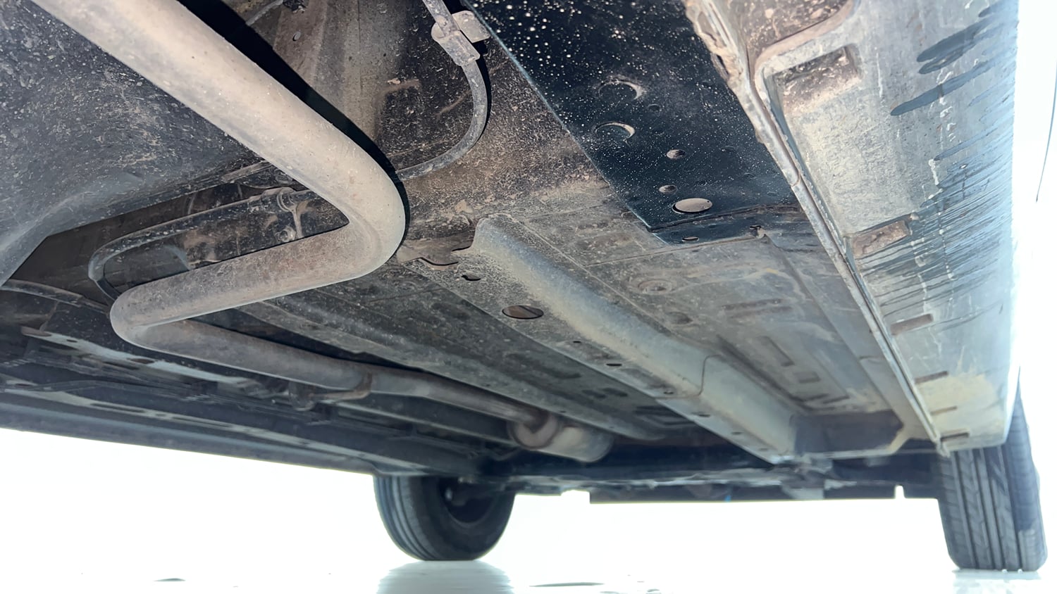 Used 2023 Tata Punch Pure MT Petrol Manual extra REAR RIGHT UNDERBODY VIEW