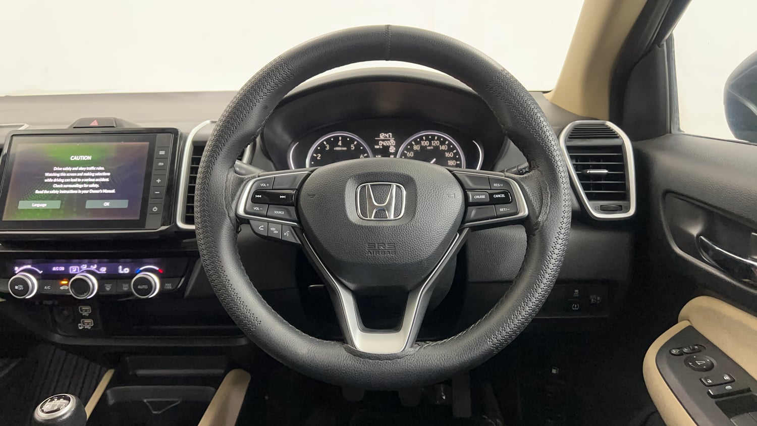 Used 2020 Honda City V Petrol Petrol Manual interior STEERING VIEW