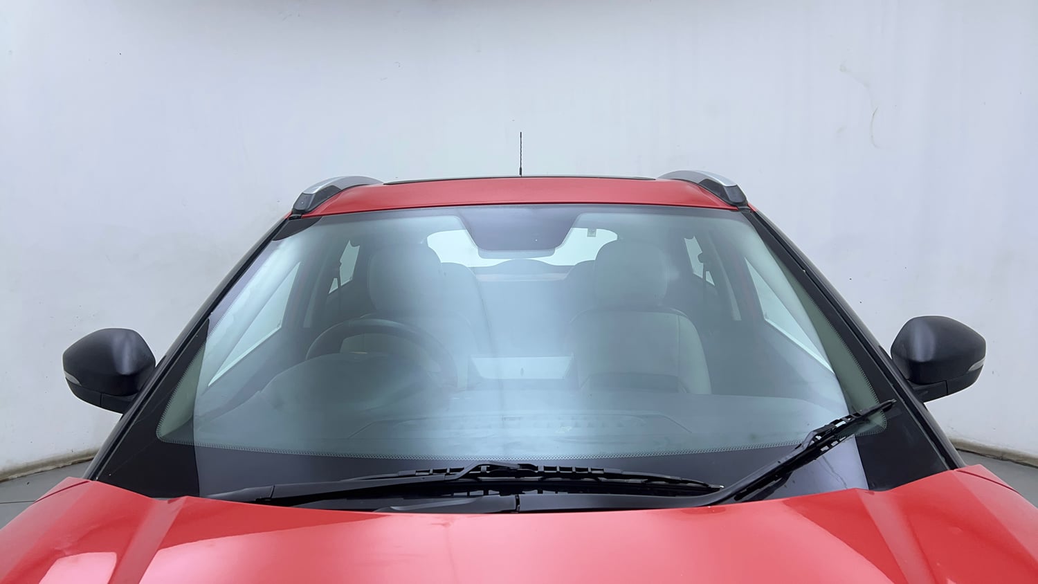 Used 2022 Tata Nexon XM (S) Diesel Diesel Manual exterior FRONT WINDSHIELD VIEW