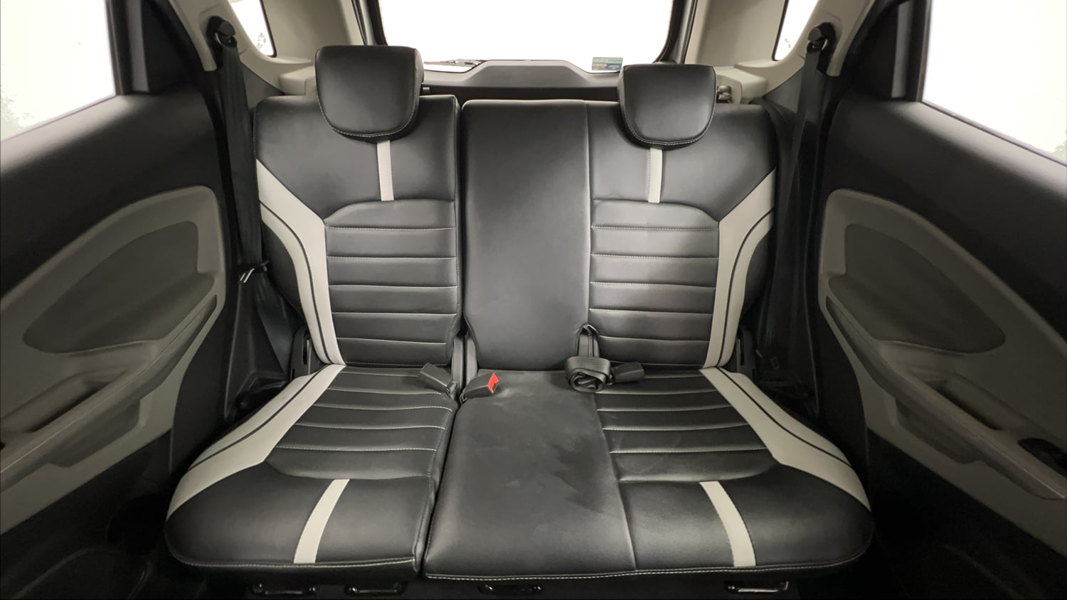 Used 2017 Ford EcoSport Titanium 1.5L Ti-VCT AT Petrol Automatic interior REAR SEAT CONDITION VIEW