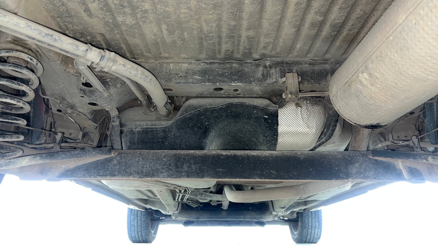 Used 2018 Ford EcoSport Titanium + 1.5L TDCi Diesel Manual extra REAR UNDERBODY VIEW (TAKEN FROM REAR)