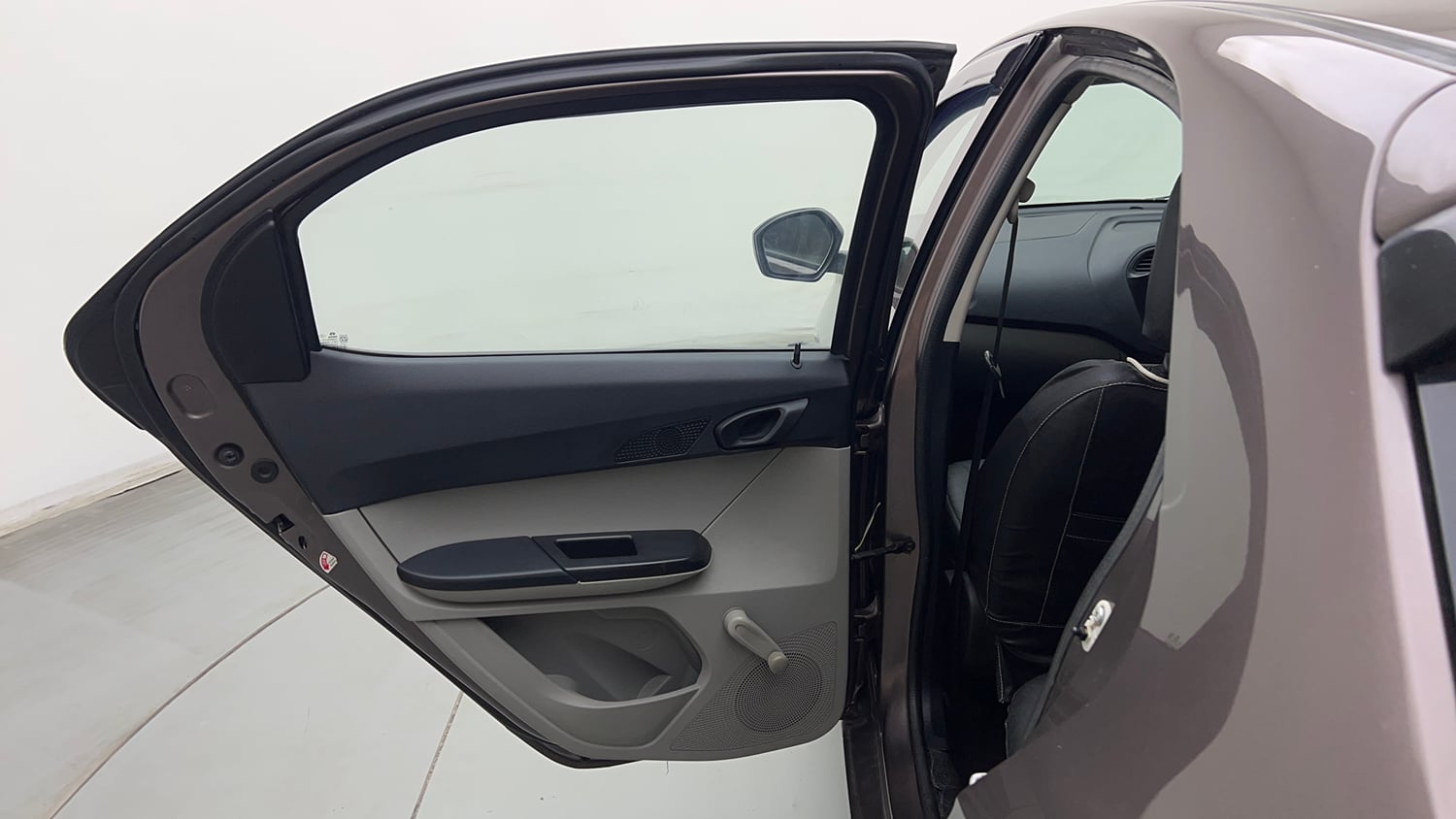 Used 2019 Tata Tiago Revotron XE Petrol Manual interior LEFT REAR DOOR OPEN VIEW