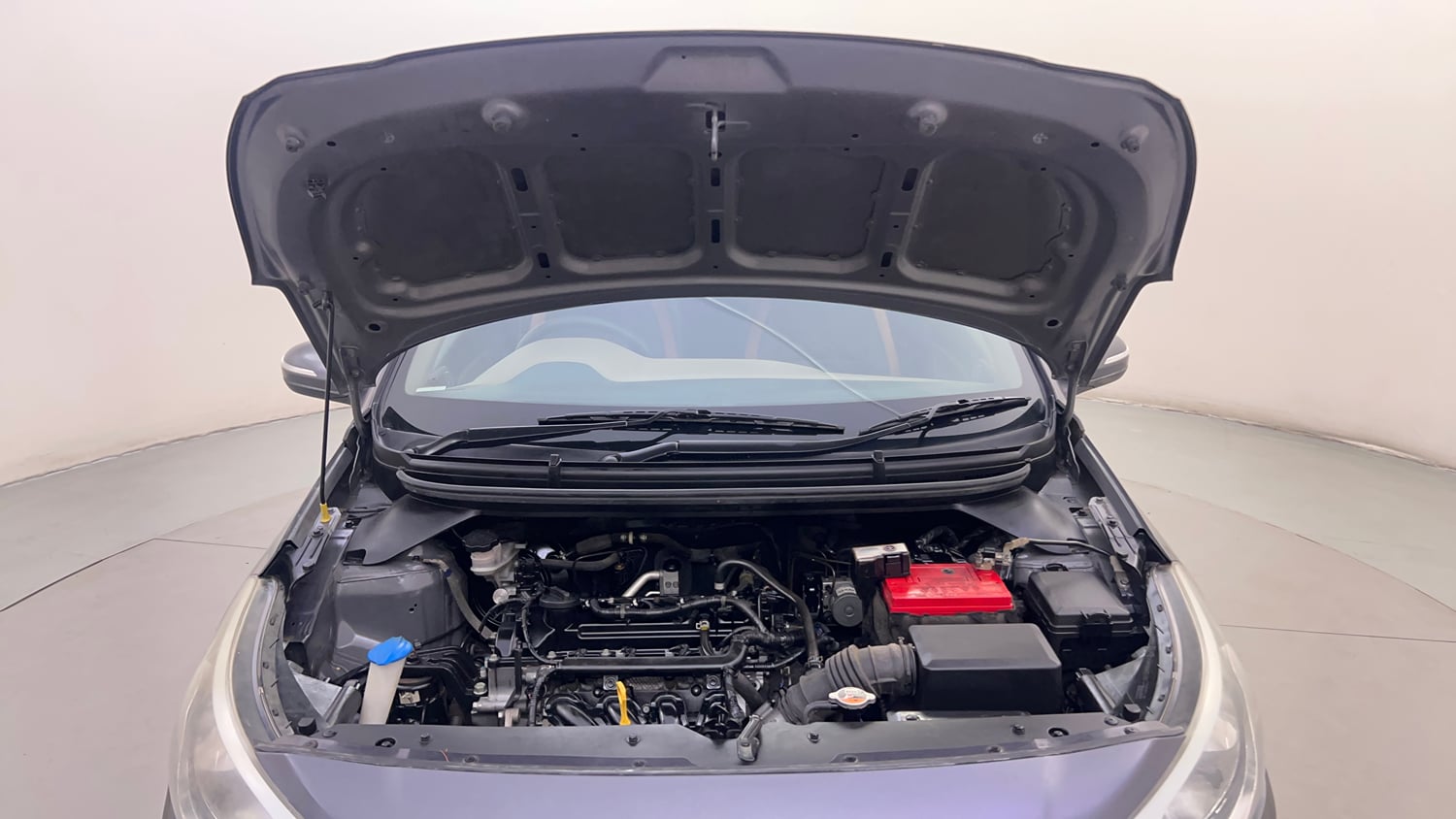 Used 2018 Hyundai Elite i20 Asta 1.2 Petrol Manual engine ENGINE & BONNET OPEN FRONT VIEW