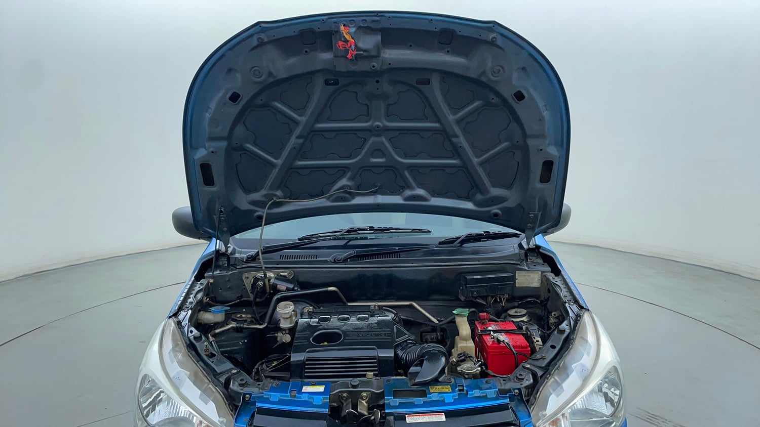 Used 2016 Maruti Suzuki Alto K10 VXi AMT Petrol Automatic engine ENGINE & BONNET OPEN FRONT VIEW