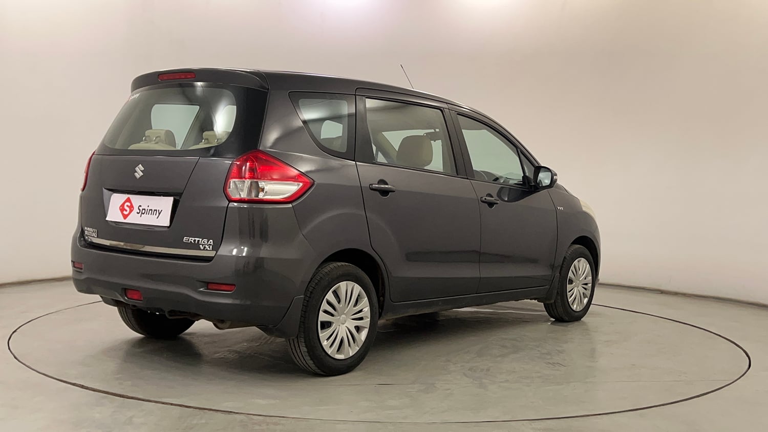 Used 2013 Maruti Suzuki Ertiga Vxi Petrol Manual exterior RIGHT REAR CORNER VIEW