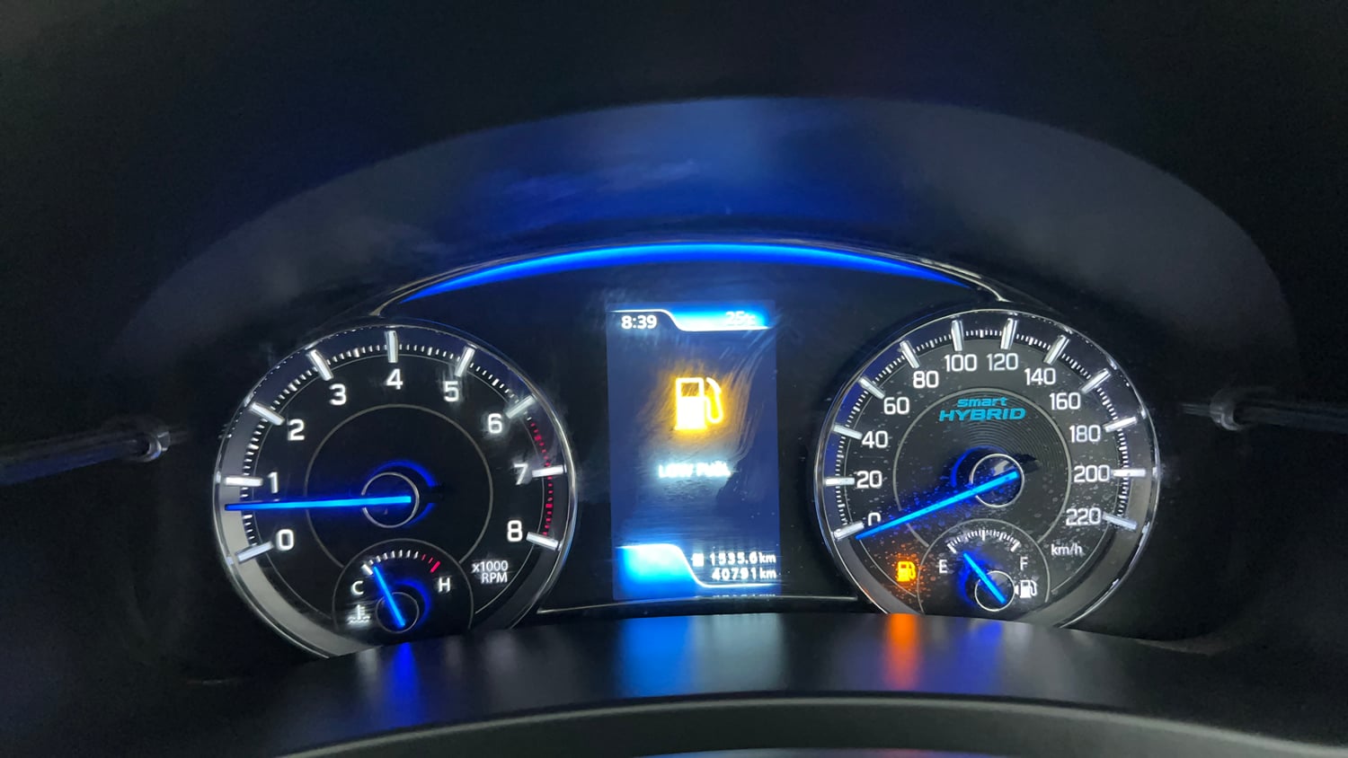 Used 2022 Maruti Suzuki Ciaz Zeta 1.5 Petrol Manual interior CLUSTERMETER VIEW
