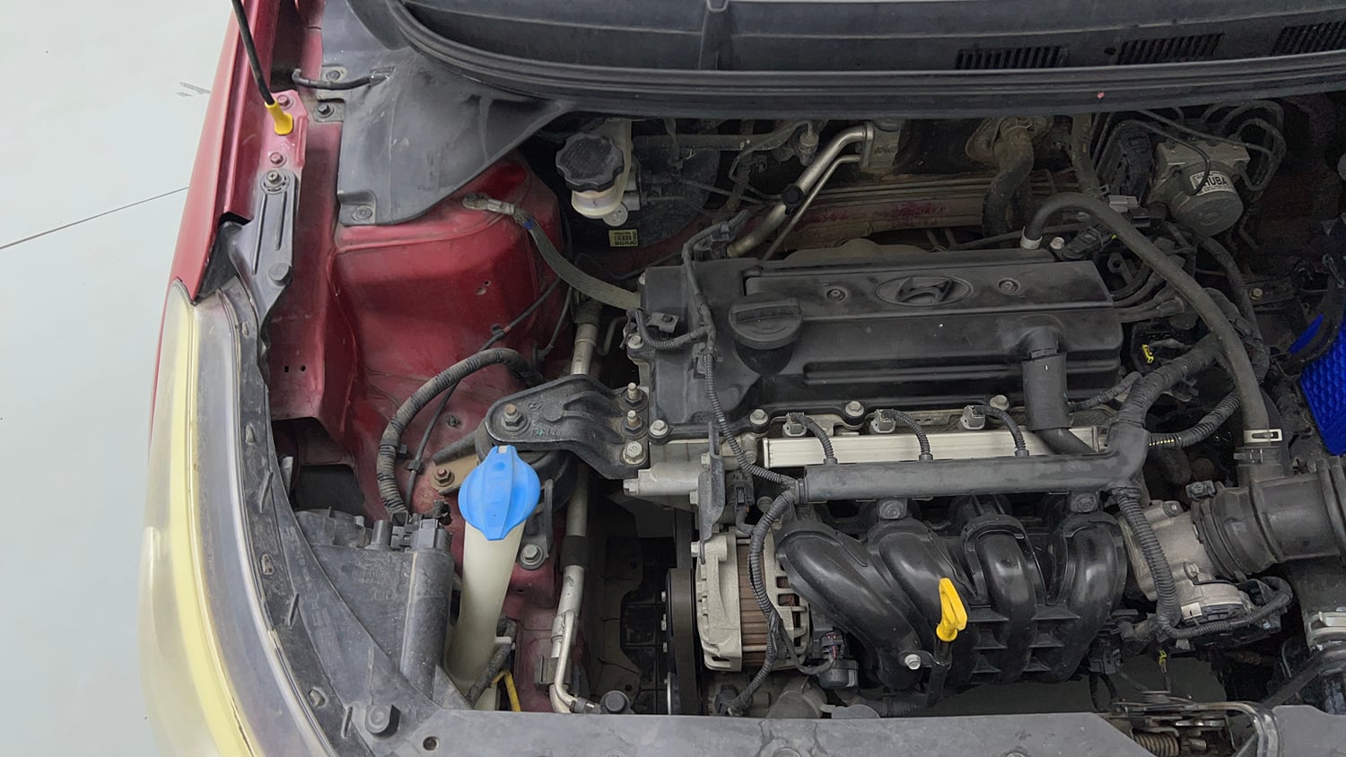 Used 2015 Hyundai Elite i20 Asta 1.2 Petrol Manual engine ENGINE RIGHT SIDE VIEW