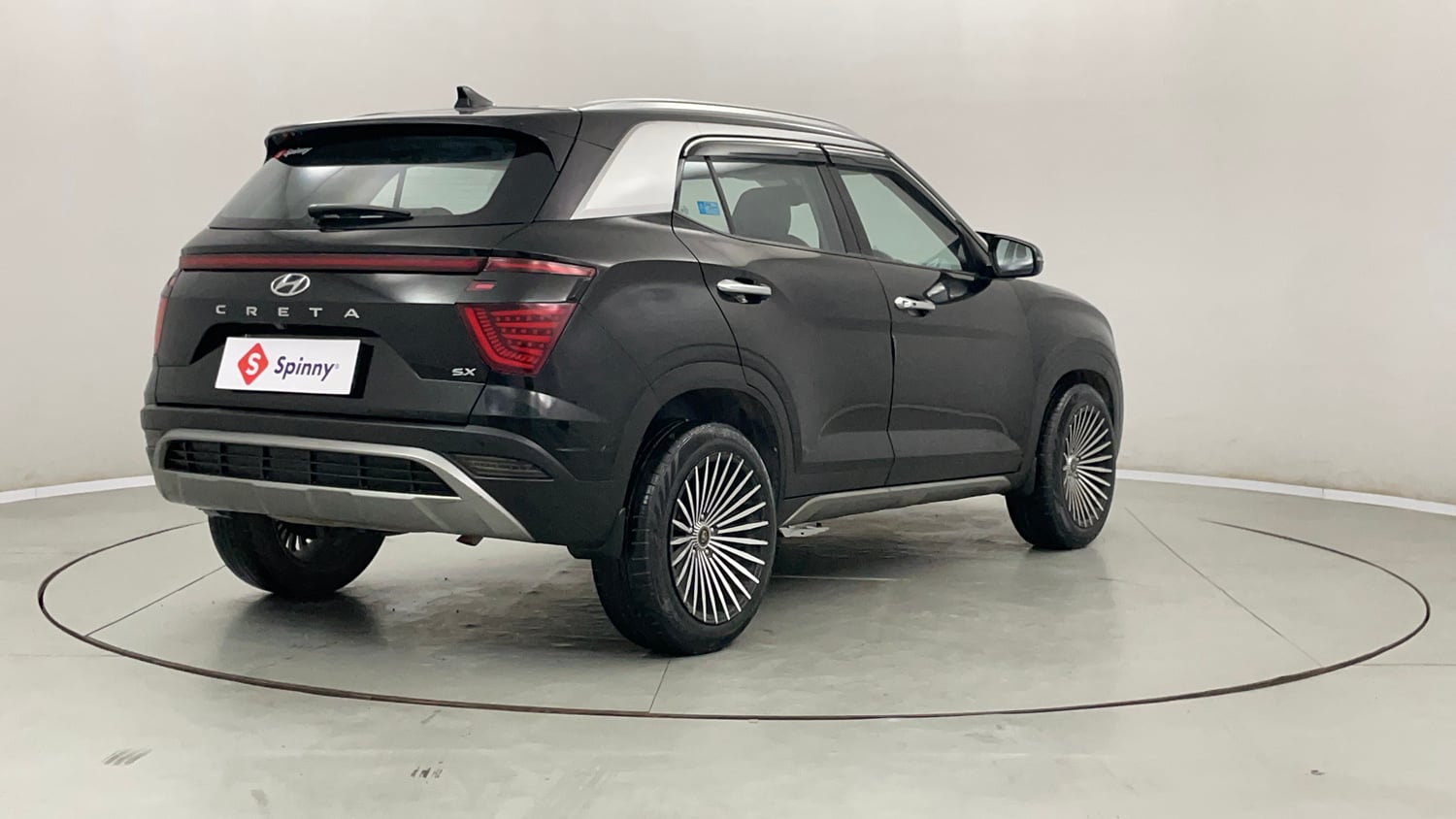 Used 2021 Hyundai Creta SX 1.5 Petrol Petrol Manual exterior RIGHT REAR CORNER VIEW