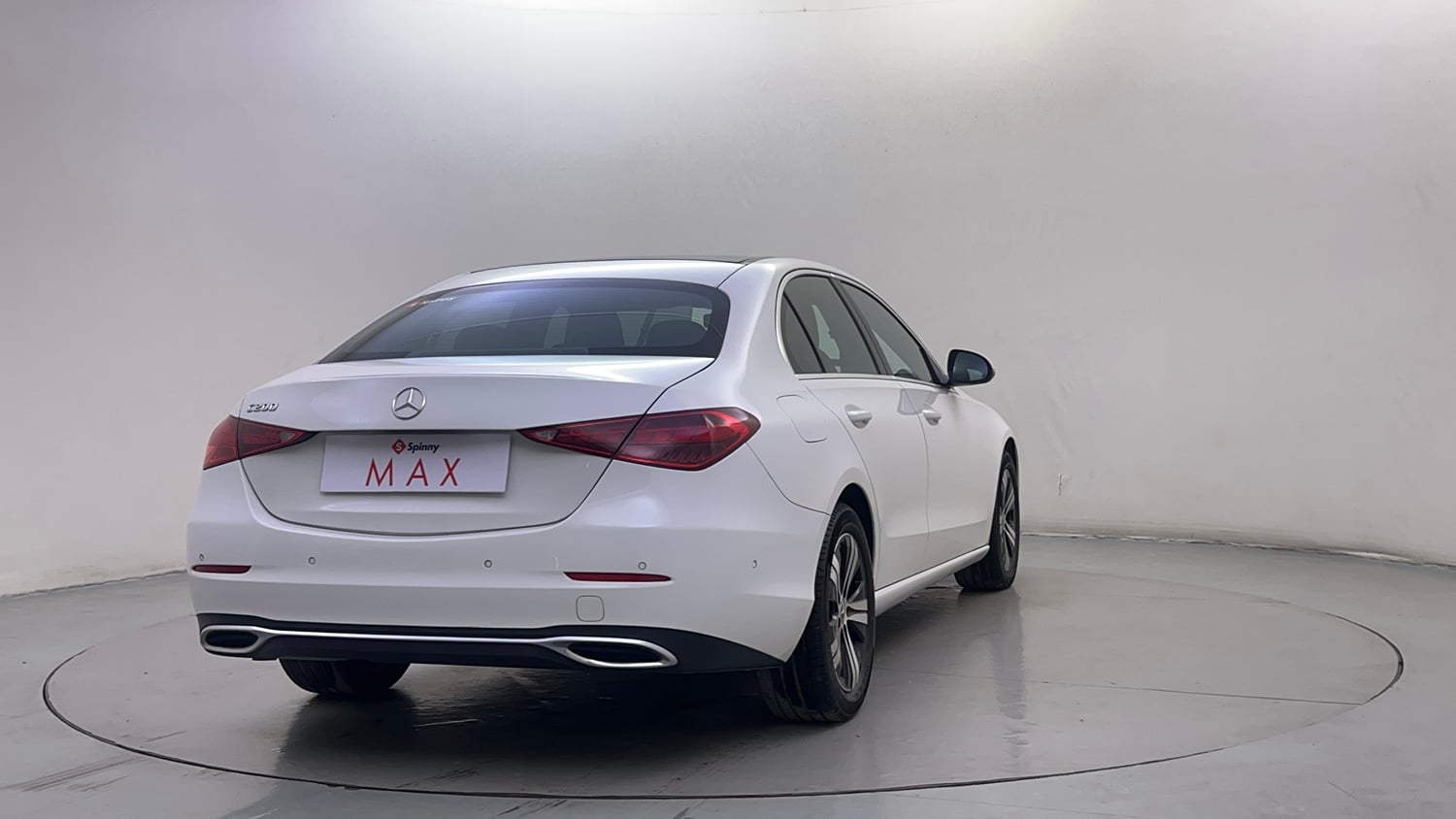 Used 2022 Mercedes-Benz C-Class C 200 Petrol Automatic exterior RIGHT REAR CORNER VIEW