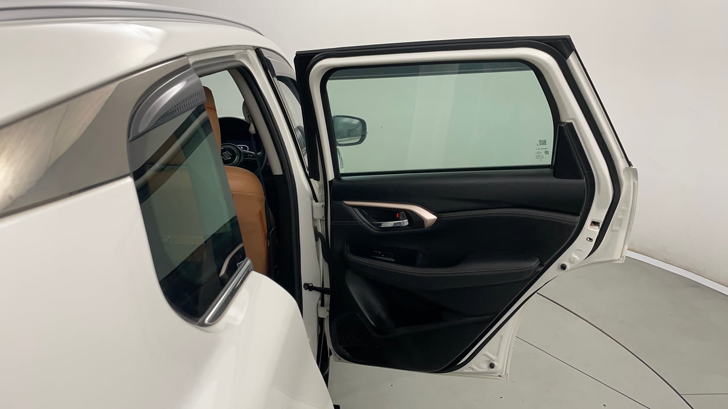 Used 2024 Maruti Suzuki Grand Vitara Zeta Plus Intelligent Hybrid eCVT Hybrid Automatic interior RIGHT REAR DOOR OPEN VIEW