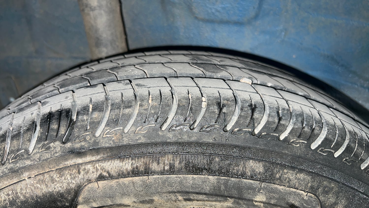 Used 2020 Maruti Suzuki S-Presso VXi Plus Petrol Manual tyres RIGHT REAR TYRE TREAD VIEW