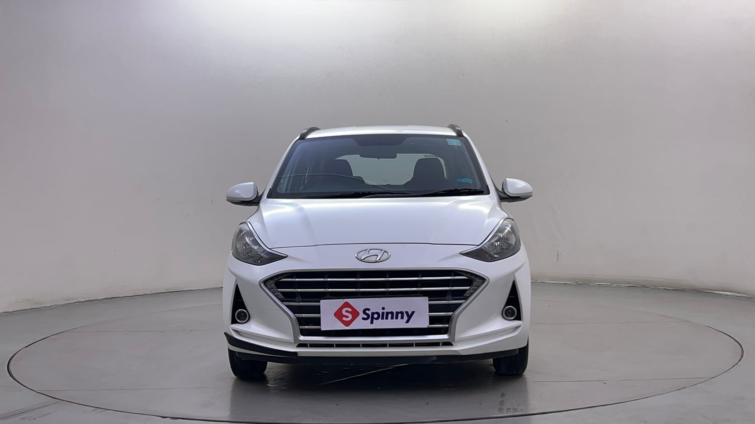 Used 2022 Hyundai Grand i10 Nios Sportz 1.2 Kappa VTVT Petrol Manual exterior FRONT VIEW