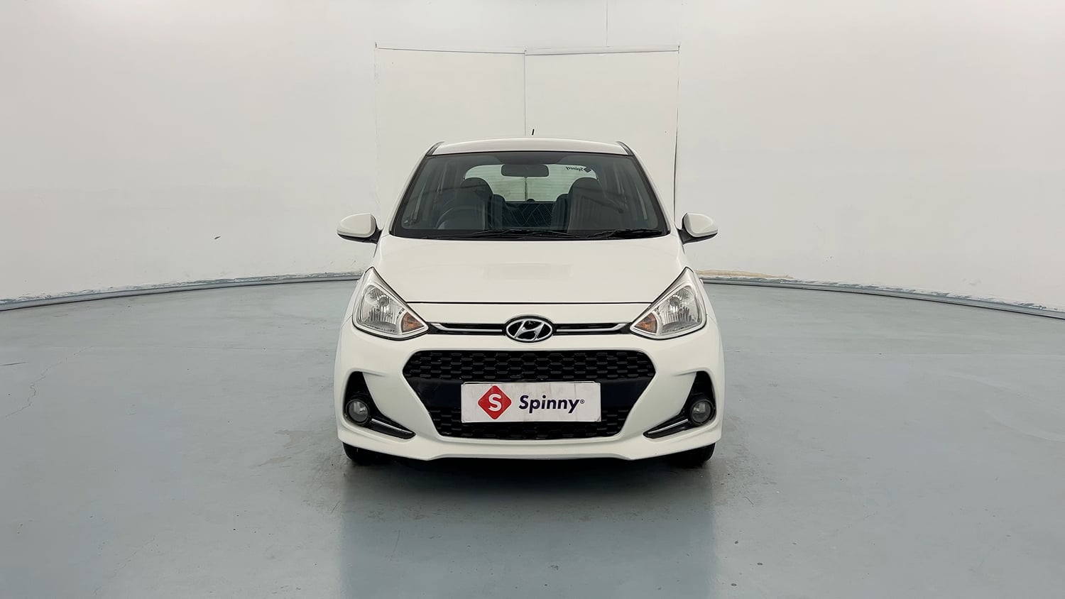 Used 2018 Hyundai Grand i10 Sportz 1.2 Kappa VTVT Petrol Manual exterior FRONT VIEW
